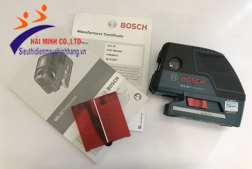 Máy cân mực laser Bosch GCL25
